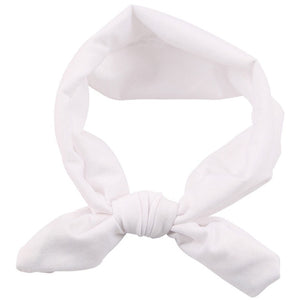 Cute Baby Kids Headband Bow For Girl Rabbit Ear Hairbands Knot Kids Turbans Faixa Cabelo Para Bebe Accessoire Children Headband