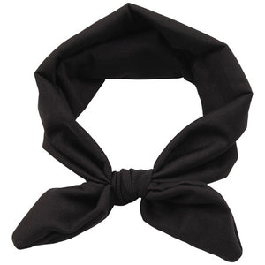 Cute Baby Kids Headband Bow For Girl Rabbit Ear Hairbands Knot Kids Turbans Faixa Cabelo Para Bebe Accessoire Children Headband
