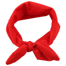Load image into Gallery viewer, Cute Baby Kids Headband Bow For Girl Rabbit Ear Hairbands Knot Kids Turbans Faixa Cabelo Para Bebe Accessoire Children Headband