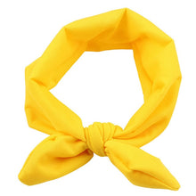 Load image into Gallery viewer, Cute Baby Kids Headband Bow For Girl Rabbit Ear Hairbands Knot Kids Turbans Faixa Cabelo Para Bebe Accessoire Children Headband