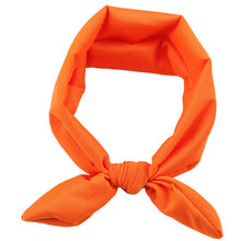 Load image into Gallery viewer, Cute Baby Kids Headband Bow For Girl Rabbit Ear Hairbands Knot Kids Turbans Faixa Cabelo Para Bebe Accessoire Children Headband