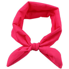 Load image into Gallery viewer, Cute Baby Kids Headband Bow For Girl Rabbit Ear Hairbands Knot Kids Turbans Faixa Cabelo Para Bebe Accessoire Children Headband