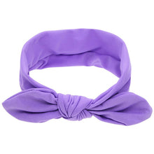 Load image into Gallery viewer, Cute Baby Kids Headband Bow For Girl Rabbit Ear Hairbands Knot Kids Turbans Faixa Cabelo Para Bebe Accessoire Children Headband