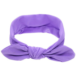 Cute Baby Kids Headband Bow For Girl Rabbit Ear Hairbands Knot Kids Turbans Faixa Cabelo Para Bebe Accessoire Children Headband