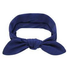 Load image into Gallery viewer, Cute Baby Kids Headband Bow For Girl Rabbit Ear Hairbands Knot Kids Turbans Faixa Cabelo Para Bebe Accessoire Children Headband